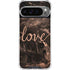 Love Rose Gold Black Google Pixel 10 Pro XL Clear Case